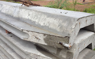 corrugated concrete sheet pile