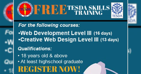 tesda courses offered 2019
