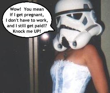 feminist storm trooper