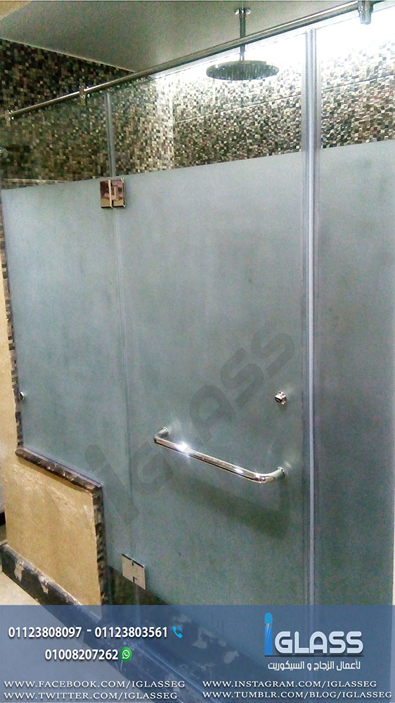 كبائن استحمام زجاج سيكوريت لأعمال الزجاج والسيكوريت I Glass