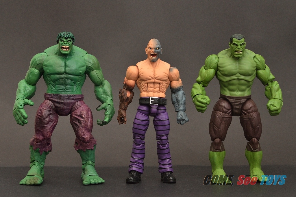 Marvel Legends Build A Figure - INCREDIBLE HULK Con Absorbing Man - 3