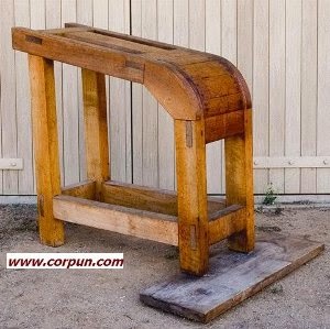 The kind of corporal punishment frame used in  Queensland prisons in later decades.