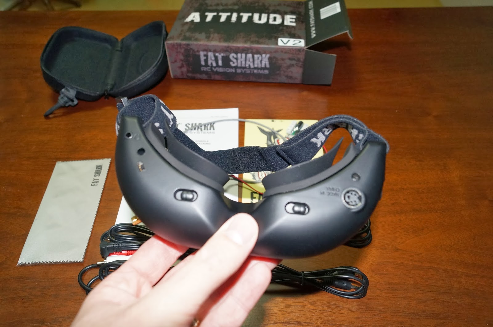 Rc heli info, reviews and tutorials The new Fatshark Attitude V2 FPV