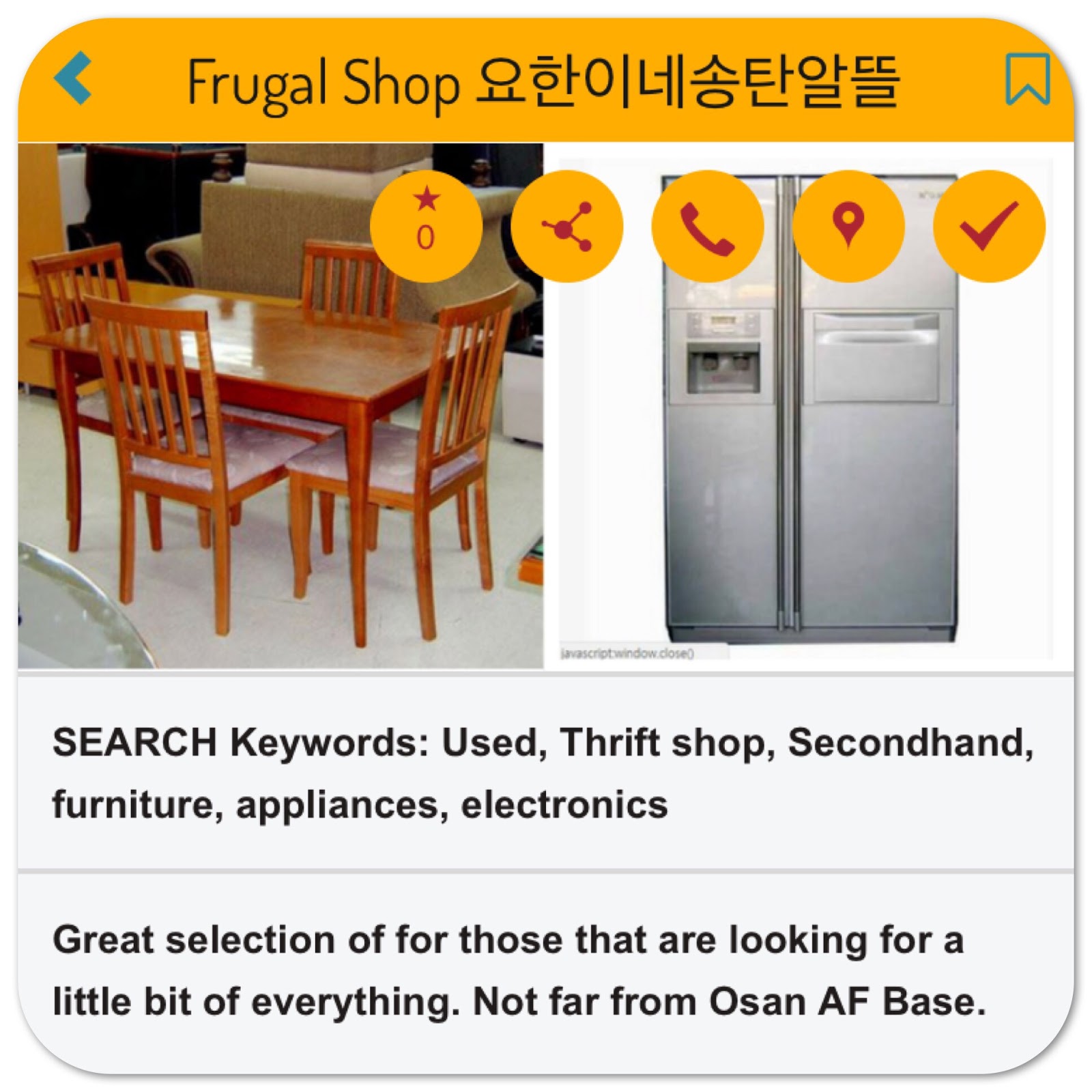 S.O.S South of Seoul 5 Places For Secondhand Furniture in Pyeongtaek