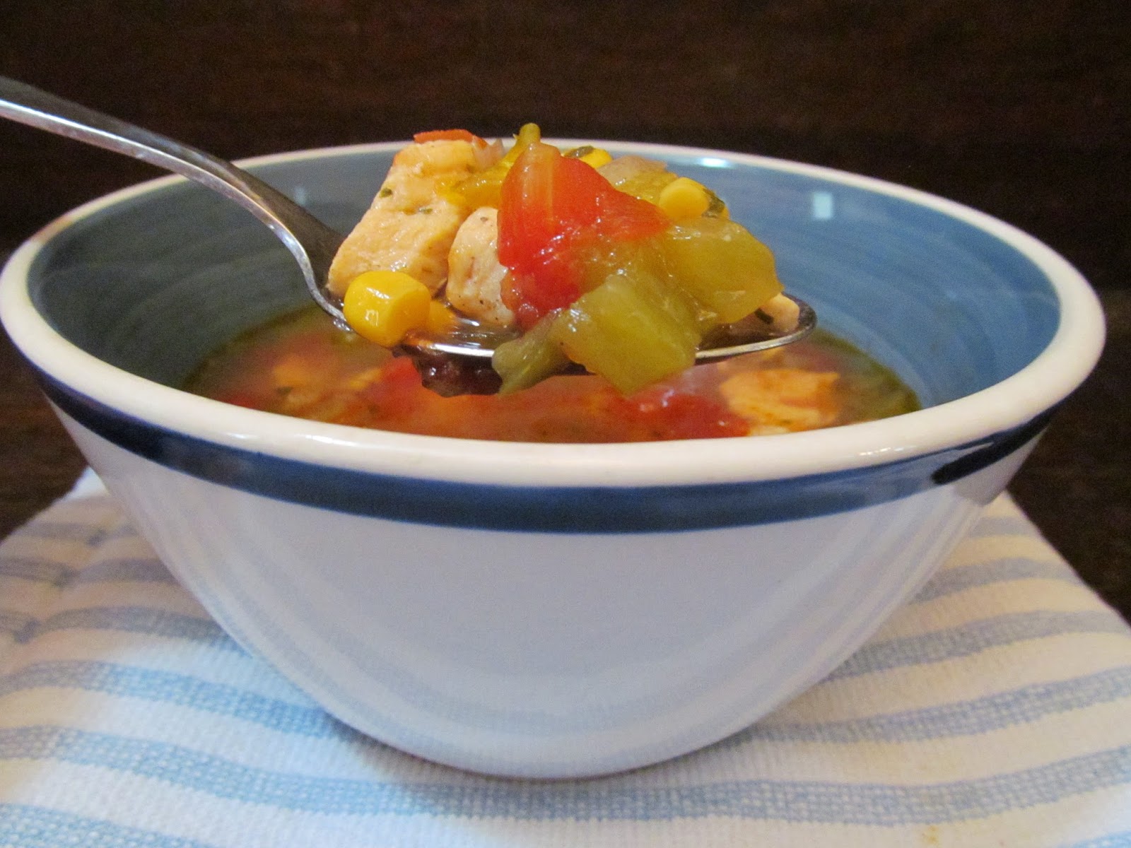 LL Farm Crock Pot Southwestern Chicken Soup