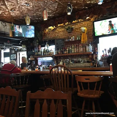 interior of Up & Under Pub and Grill in Pt. Richmond, California