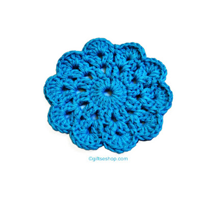 Crochet Glass or Cup Coasters Pattern Crochet Glass or Cup Coasters Pattern