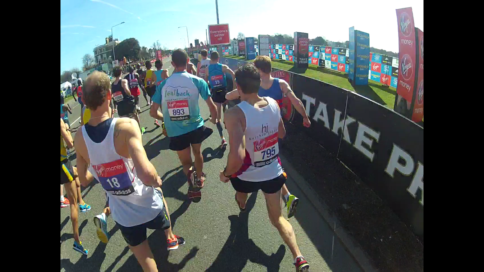 Beer Belly Running Leading the London Marathon Challenges 2&3
