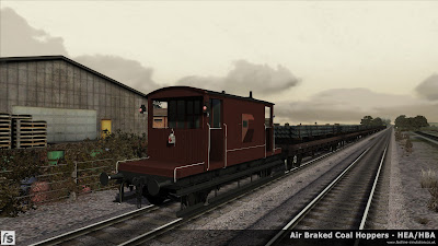Fastline Simulation - HBA/HEA Coal Hoppers: A dia 1/506 brake van from lot 3129 takes its first spin in Train Simulator 2013.