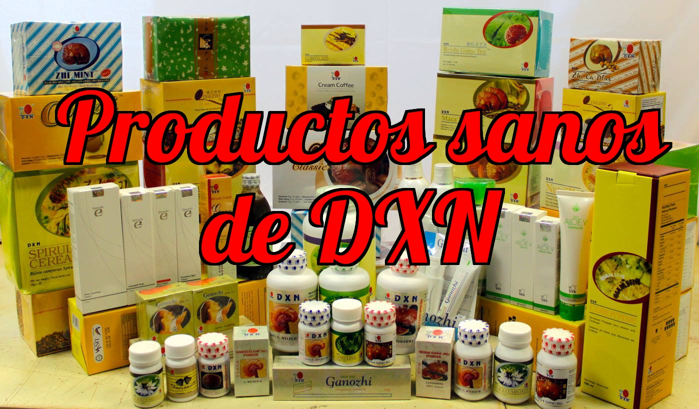 Productos de DXN con ganoderma