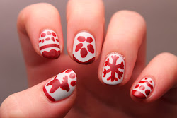 christmas sweater nails opi nail polish boyfriend grey partial these coats started