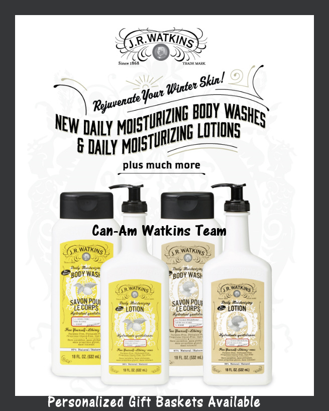 JR Watkins Manager Renee Beddome 398265 J.R. Watkins Body Washes