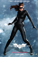 the dark knight rises promo poster catwoman