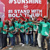 #IStandWithBolaTinubu" - `1000's Of Tinubu's Loyalists Stage Solidarity Walk In Lagos