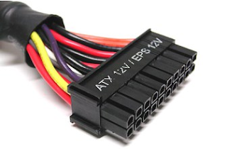 ATX power connector (20pin + 4pin) ATX power connector (20pin + 4pin)