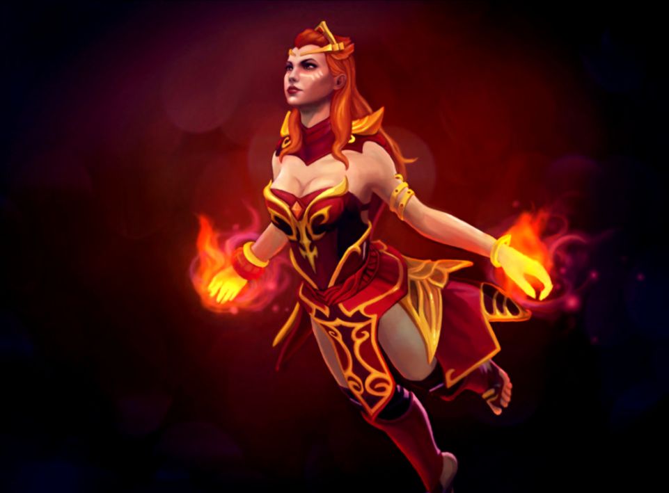 Dota 2 Lina Queen of the Fairies by PekachyKa on DeviantArt