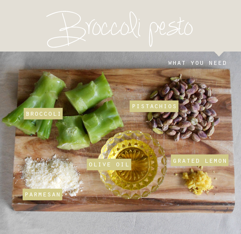 Broccoli pesto