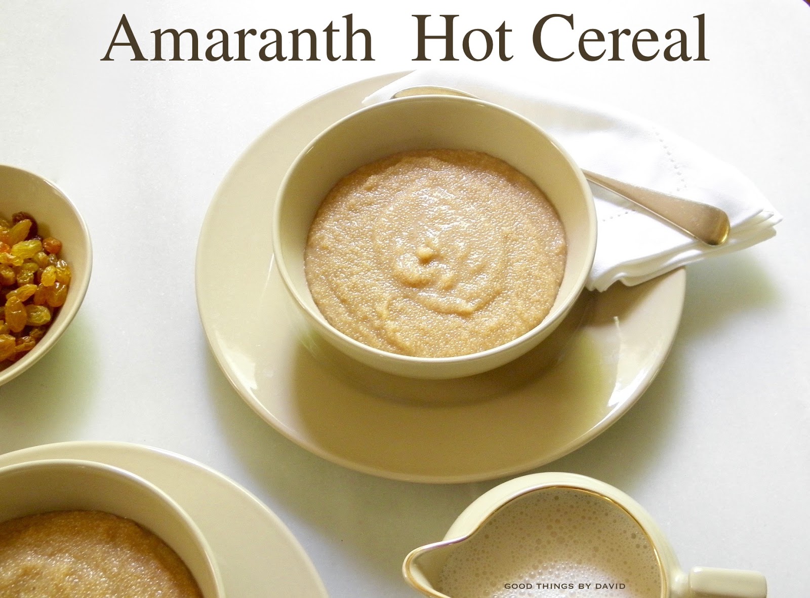 Amaranth Hot Cereal