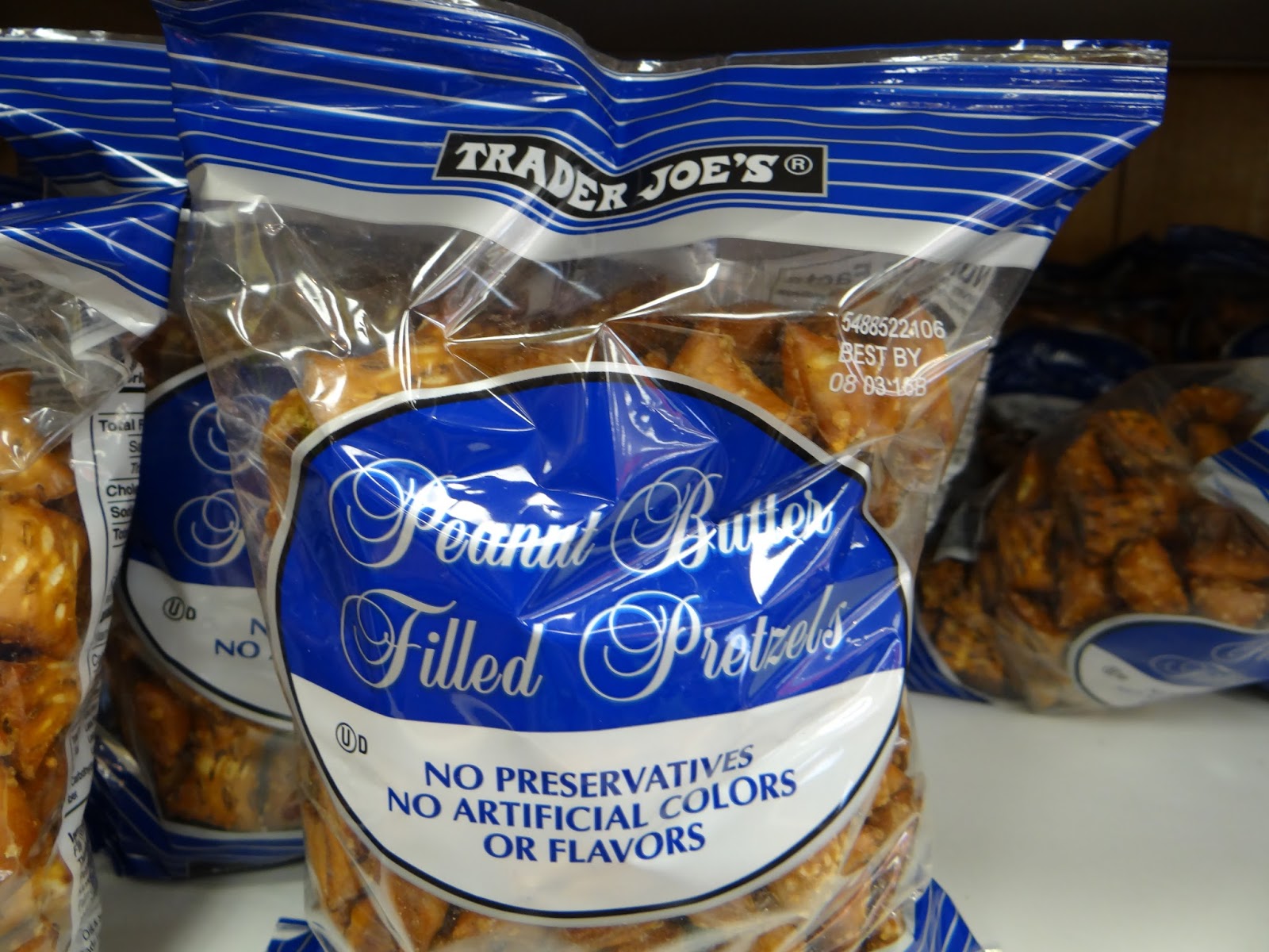 Trader Joe's 365 Day 309 Peanut Butter Filled Pretzels