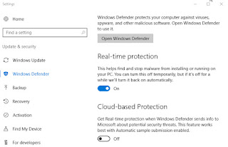 Cara Mematikan Windows Defender Di Windows 10