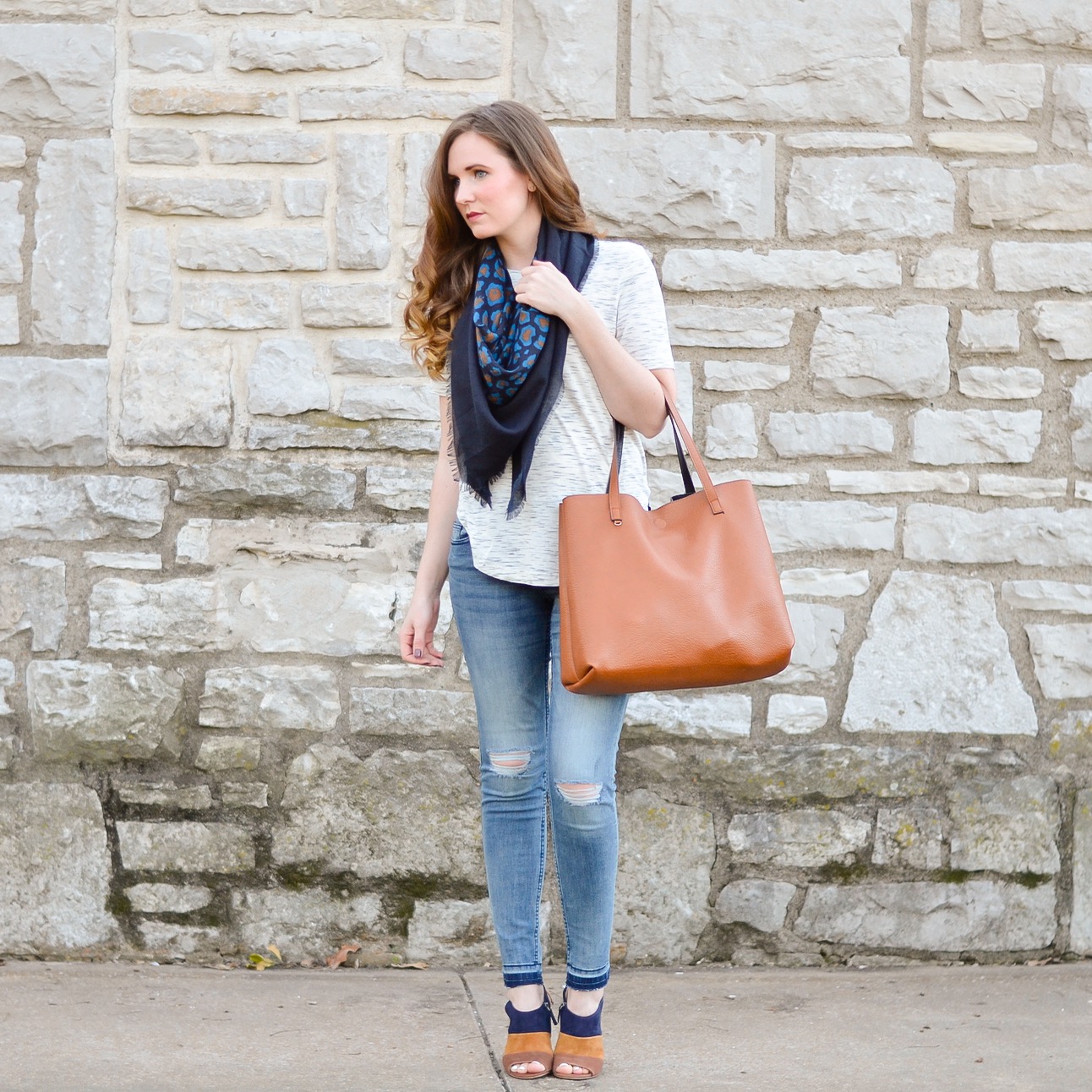 Sincerely Jenna Marie | A St. Louis Life and Style Blog: Camel, Navy ...
