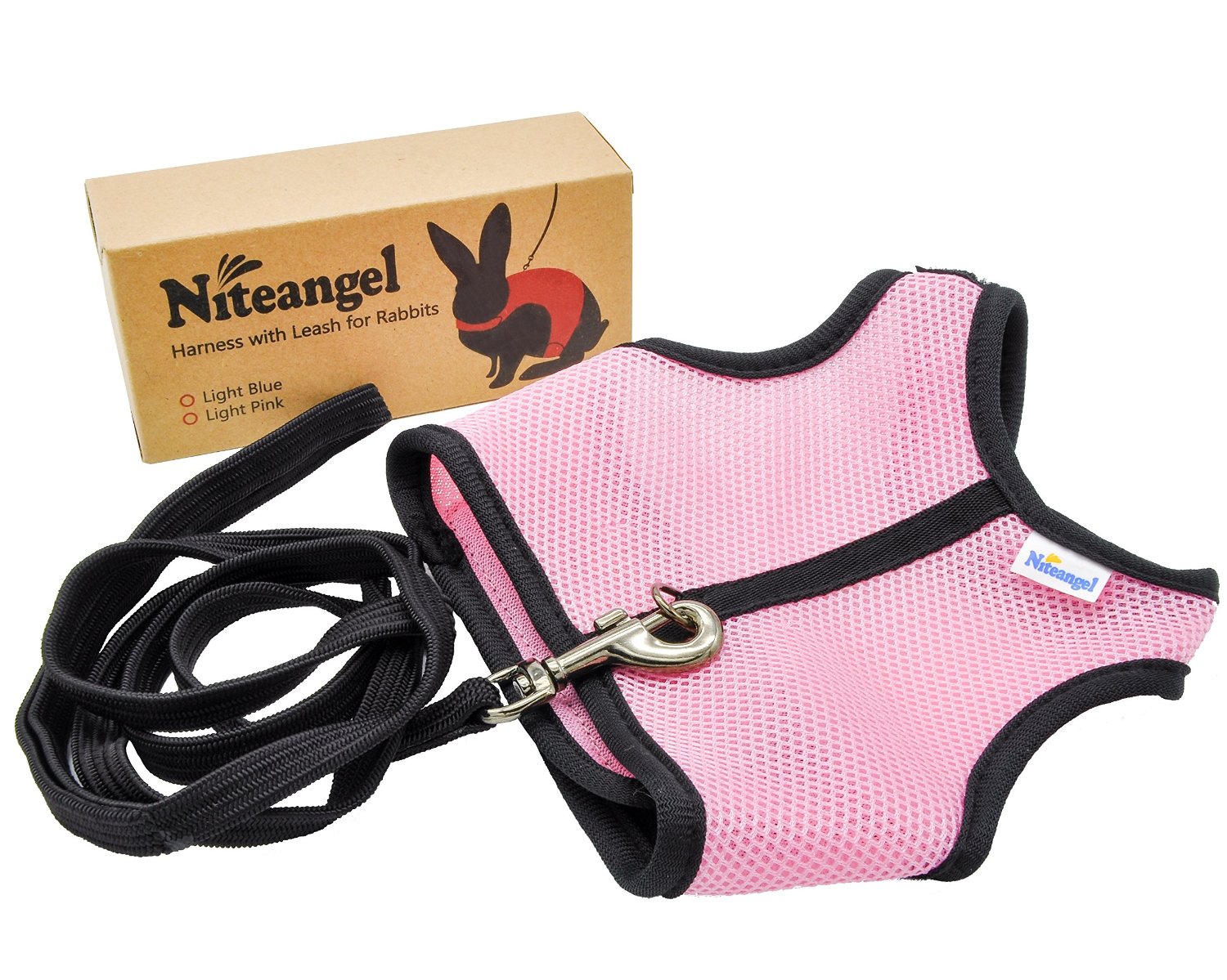 Rabbit Pet Lover Niteangel Soft Harness with Lead for Rabbits