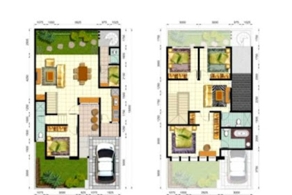 25+ Rumah Minimalis Sederhana 1 Lantai 2 Kamar Gif