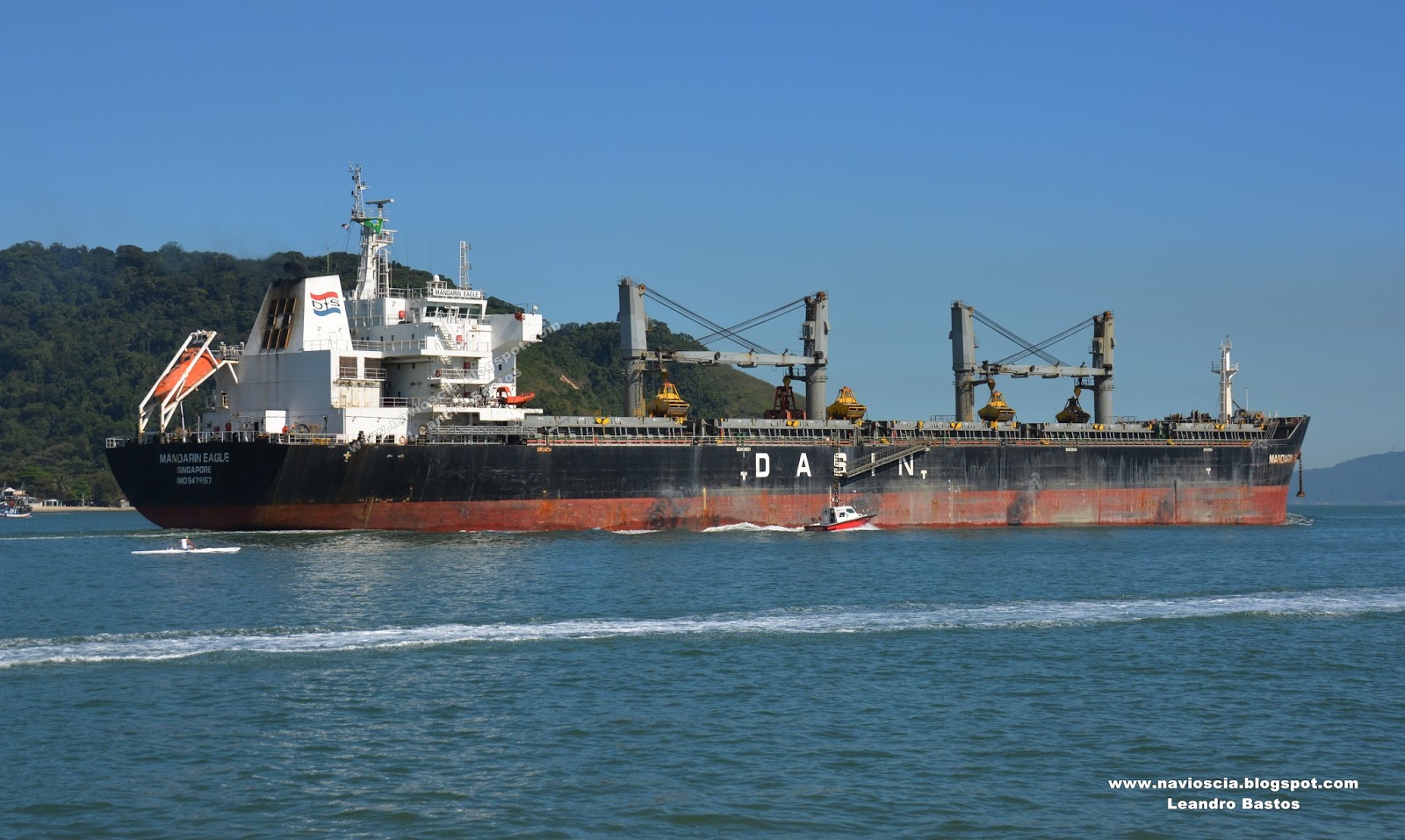 Navios de Santos & CIA: Navio MANDARIN EAGLE