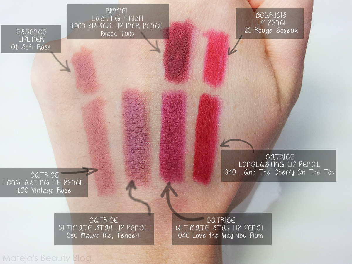 catrice lip liners mateja s catrice lip liners mateja s