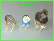Trimmer Potensio (Trimpot) Resistor model Trimpot (Trimer Potentiometer)
