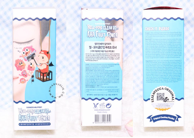 review Hell Pore Clean Up AHA Fruit Toner