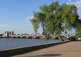 Ponte sobre o Rio Jaguarão vista desde Rio Branco