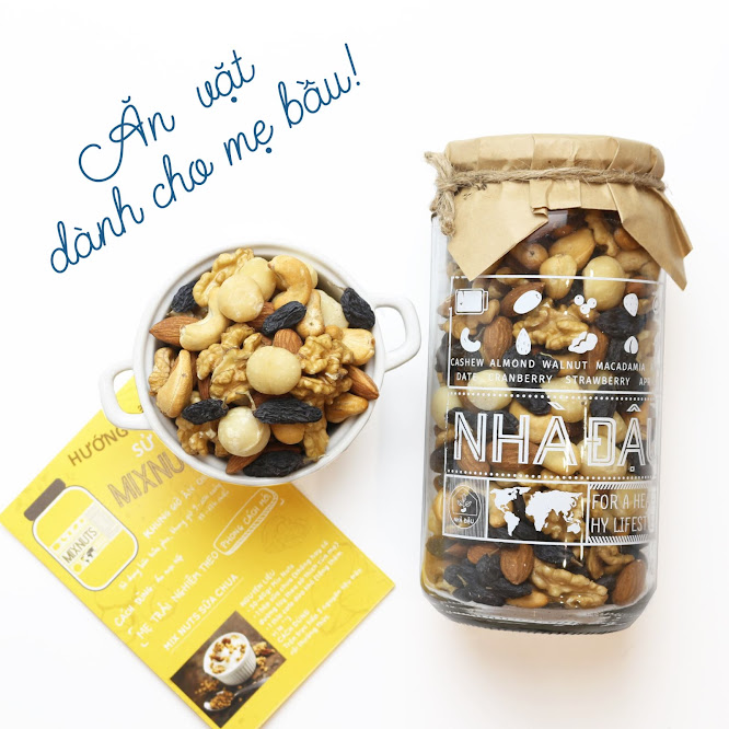 Mixnuts ăn vặt tự nhiên cho thai nhi thông minh Mixnuts ăn vặt tự nhiên cho thai nhi thông minh