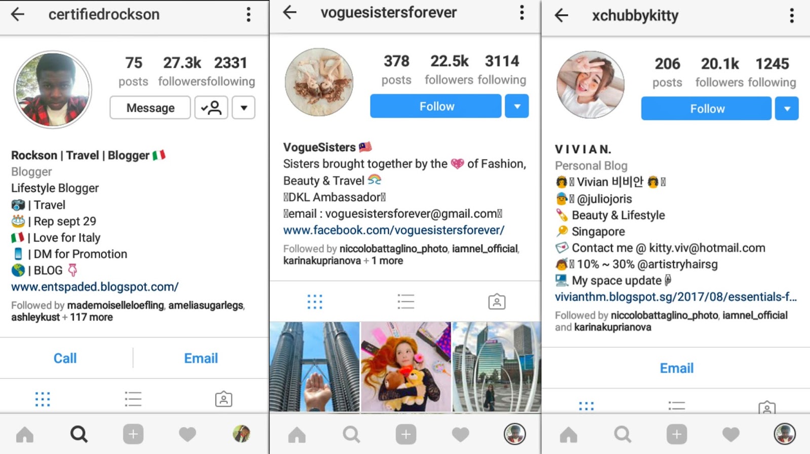 Have a balanced number of following and followers Have a balanced number of following and followers