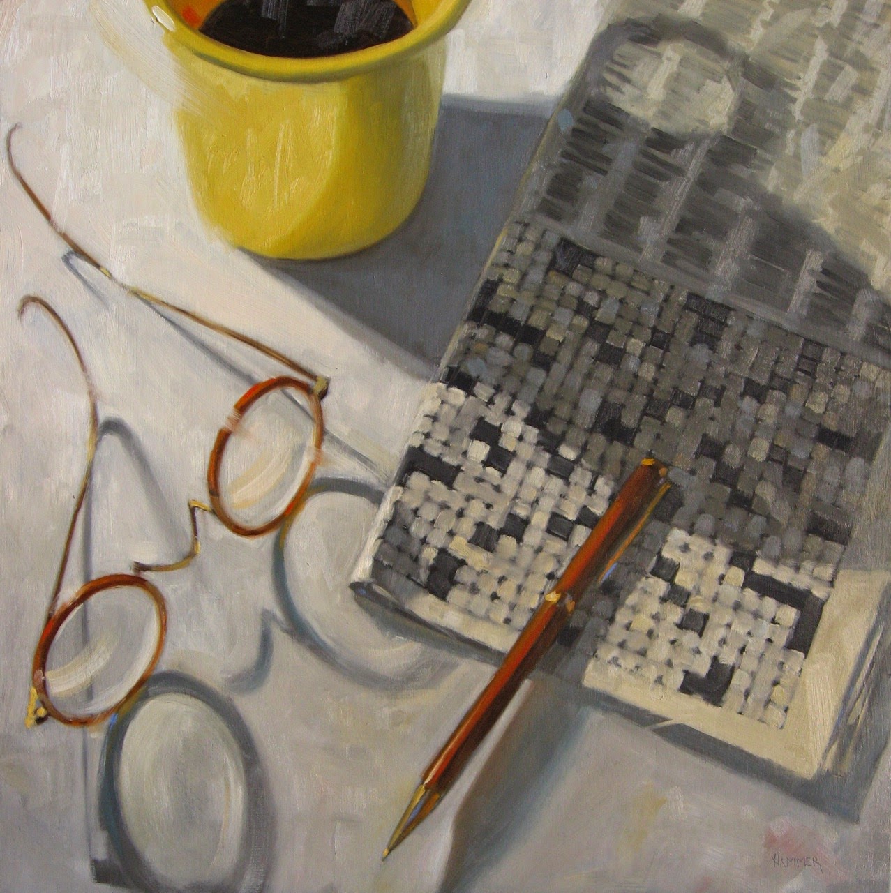 Claudia Hammer, a Painting a Day 2014