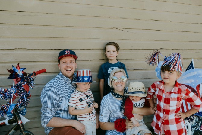 Our 4th of July Holiday: 2 Parades, 1 Annual Block Party, and lots of food by lifestyle blogger Michelle of Mumsy