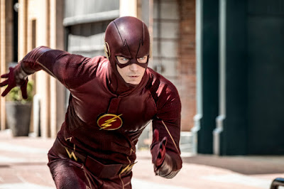 The Flash -- "Nora" -- Image Number: FLA501b_0004b.jpg -- Pictured: Grant Gustin as The Flash -- Photo: Katie Yu/The CW -- © 2018 The CW Network, LLC. All rights reserved