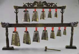 A set of Chinese bells