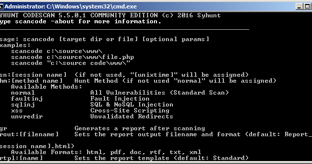Syhunt ScanTools - Console Web Vulnerability Scan Tools - KitPloit