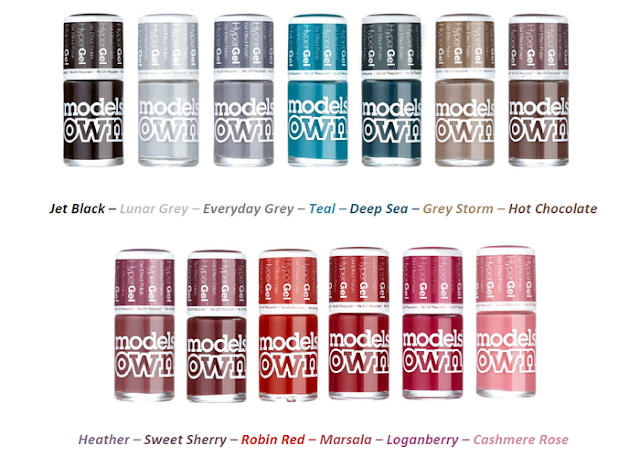 Models Own Twilight HyperGel Collection - Fall 2015, 13 shades