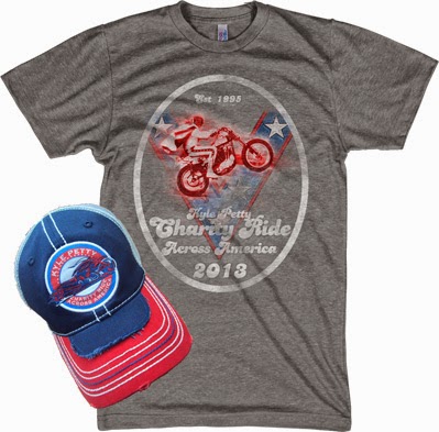 Remember that you can click here to win an Kyle Petty Autographed Event T-Shirt and Cap! 