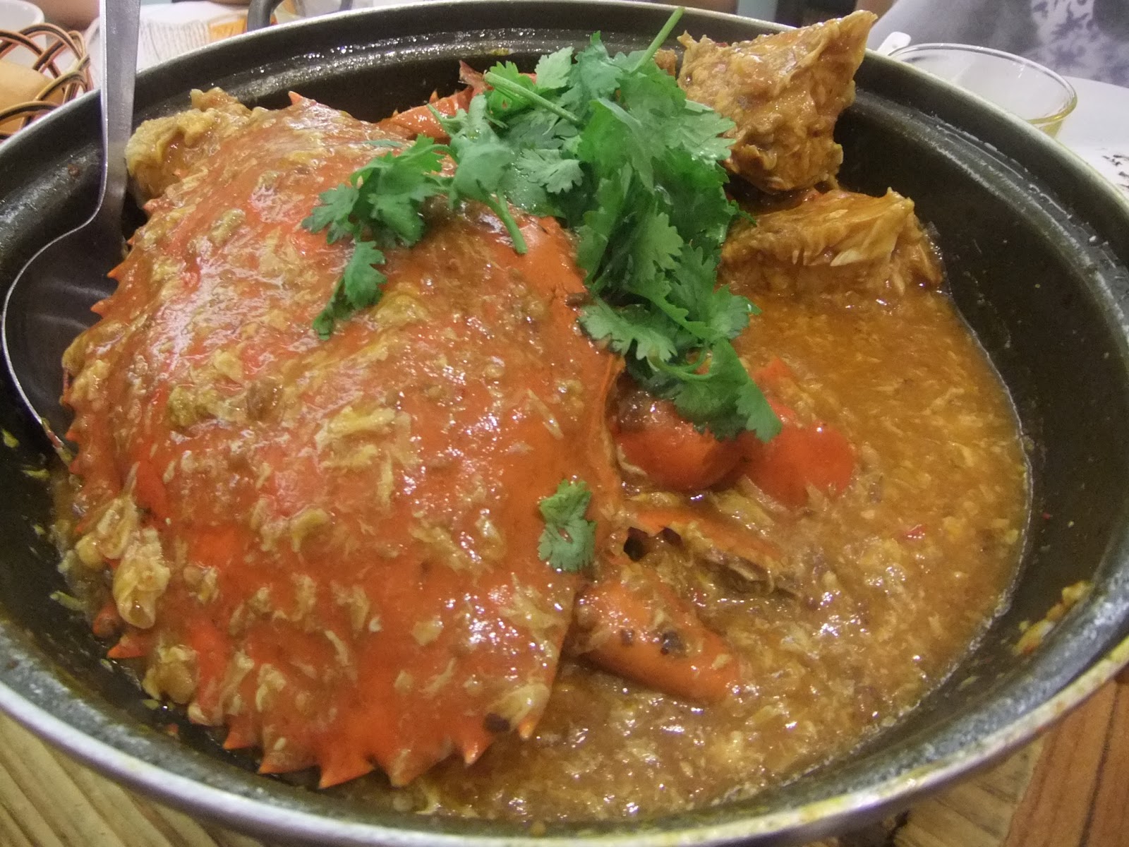 シンガポール旅行記 名物料理チリクラブを食べてきた