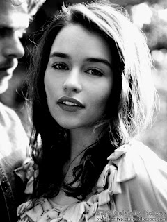 B&W pics of Emilia Clarke picture 5