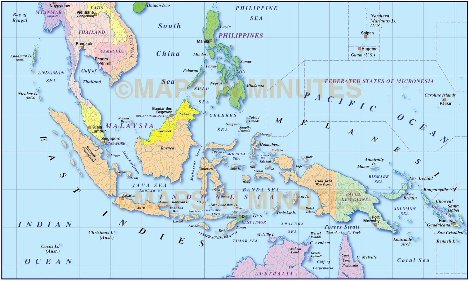  Gambar Peta Indonesia Lengkap Gambar Foto