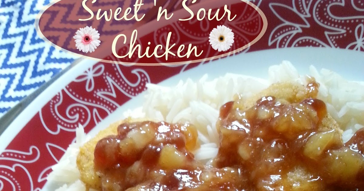 The Better Baker Sweet 'n Sour Chicken {Microwave}