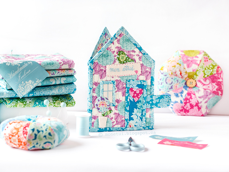 Mon tui Tilda Sunkiss Sewing Organizer Sewing pattern pdf purse organizer insert