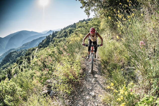 MTB - Pointe des Trois Communes Mountainbike Tour Italien - Col de Turini 