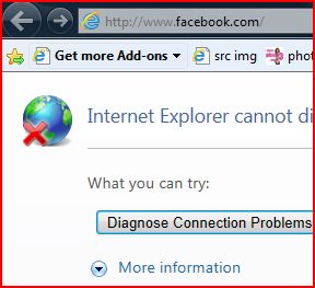 Facebook Website Down 10 December 2012? Facebook DNS look-up failed