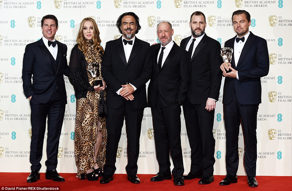 The Revenant sweeps the board at the BAFTAs with five major awards