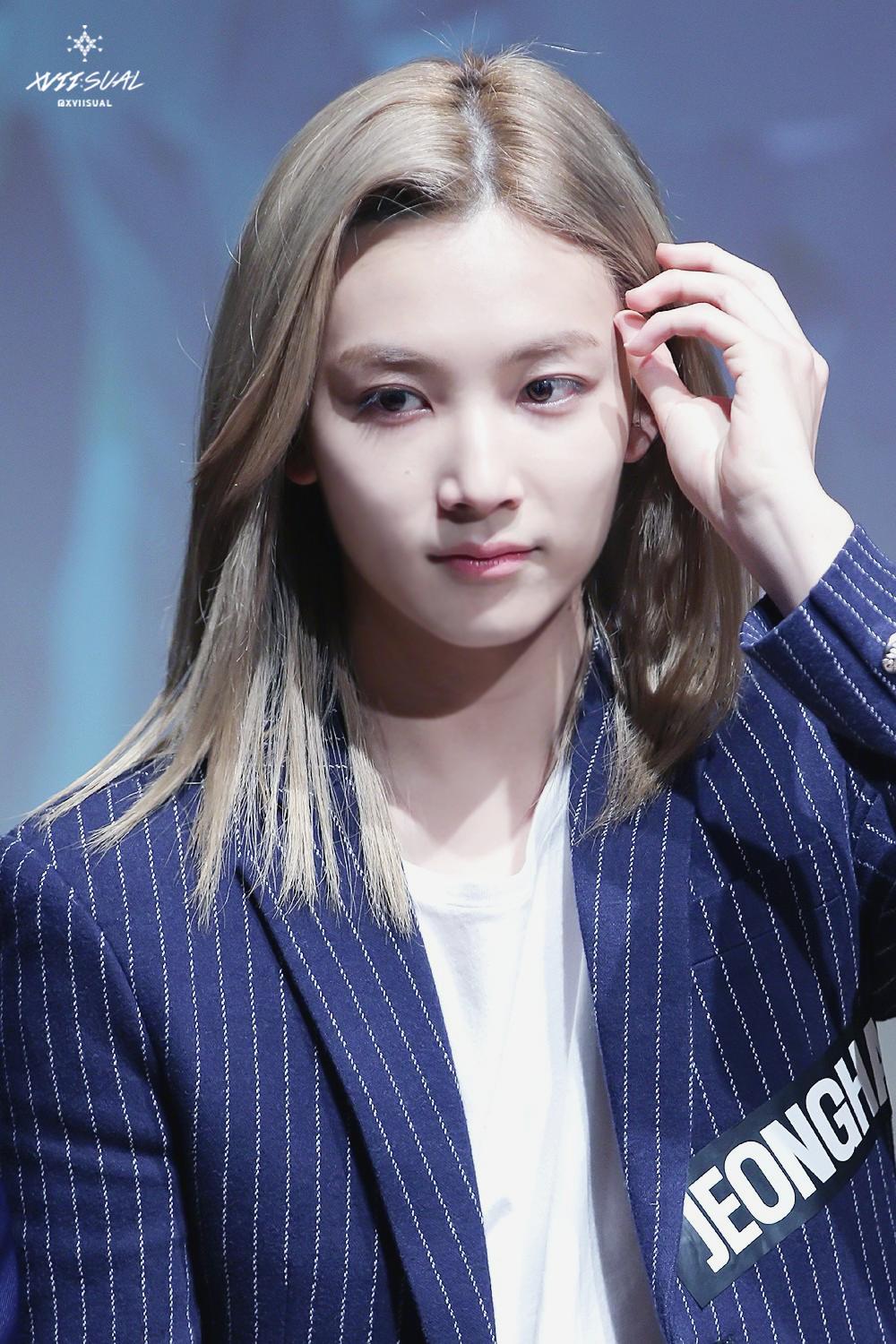 세븐틴 정한 최근 장발 소화력 | 인스티즈